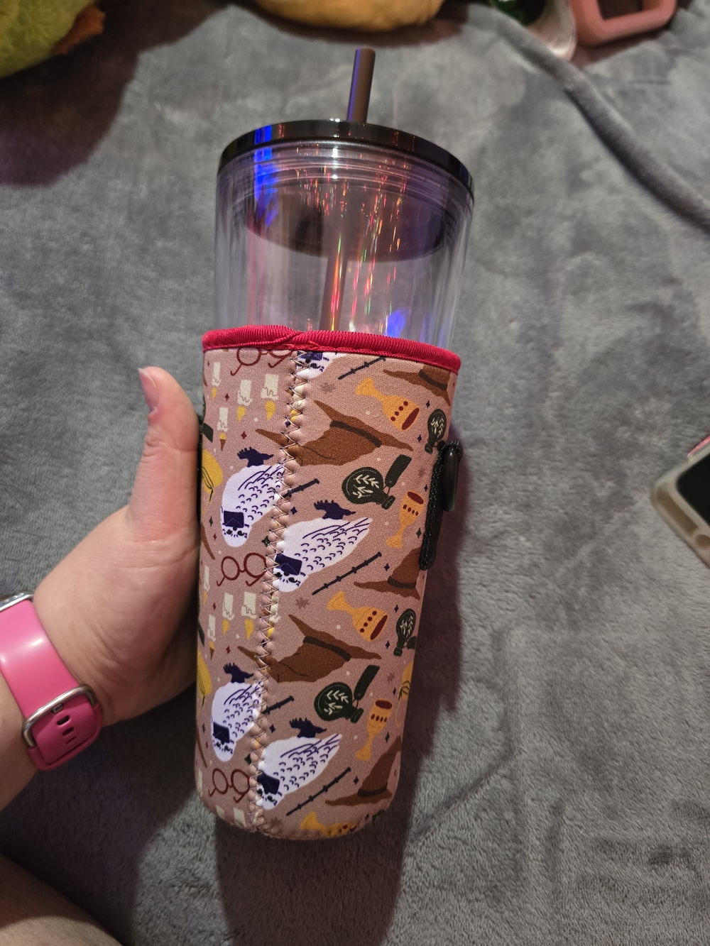 Reusable Neoprene Cold Cup Sleeve - Harry Potter (Cup Not Included)